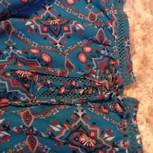 Beautiful purple snow off shoulder dress